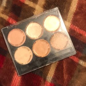 palette concealer highlighter contour bisou beauty